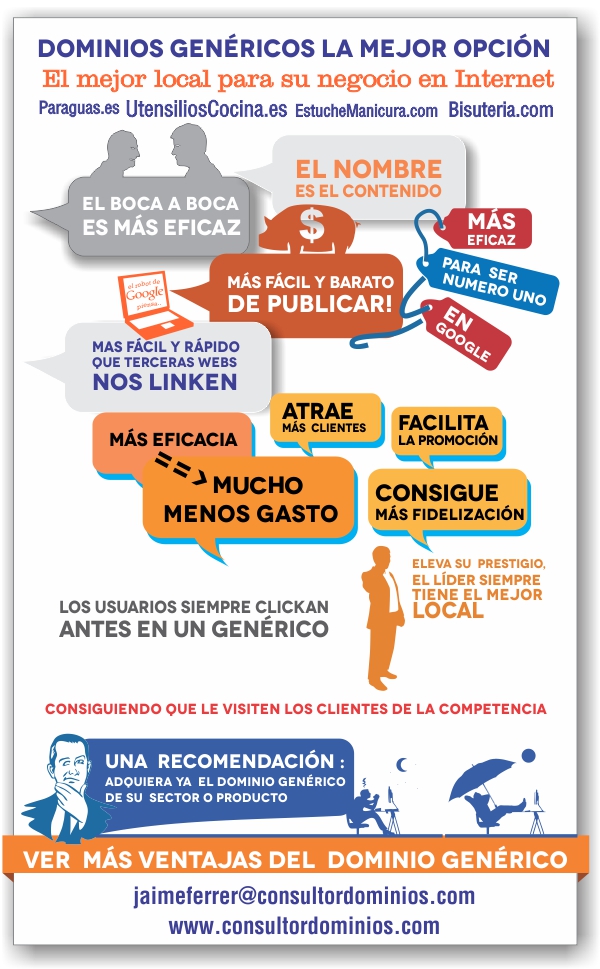 Porque un dominio generico